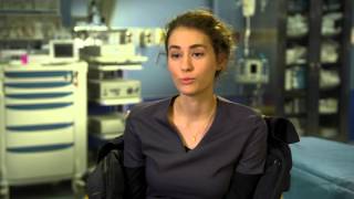 Chicago Med: Rachel Dipillo Behind the Scenes TV Interview | ScreenSlam video
