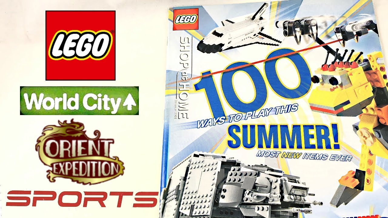 LEGO Summer 2003 Catalog - Return of the Nostalgia!