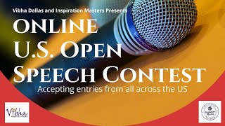 U.S. Open Speech Contest (Online Speech Contest)