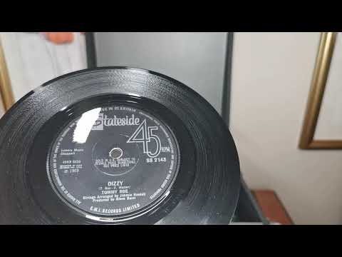Dizzy ~ Tommy Roe ~ 1966 Stateside 45rpm ~ 1963 Bush SRP 31D Valve Record Player