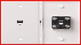 Leviton 40249-W Telephone Wall Jack: Simple Installation with Clear Guidance