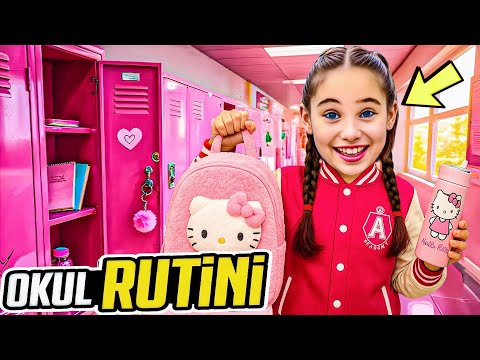 ELIF SINEM MY MORNING SCHOOL PREPARATION ROUTINE!!