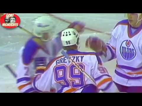 Prime Wayne Gretzky vs. Canucks | Highlights