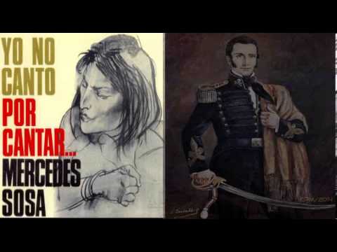 "Tonada de Manuel Rodríguez"- Mercedes Sosa - (audio)