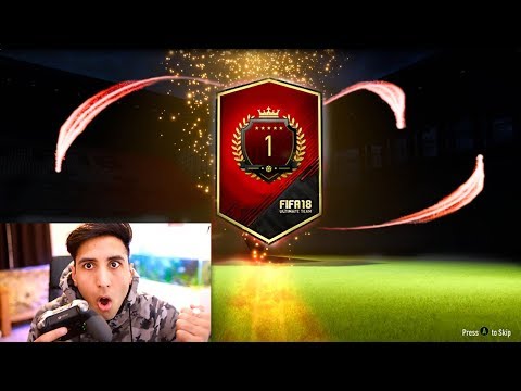 NUMBER 1 IN THE WORLD 40/40 FUT CHAMPIONS REWARDS!! (FIFA 18)