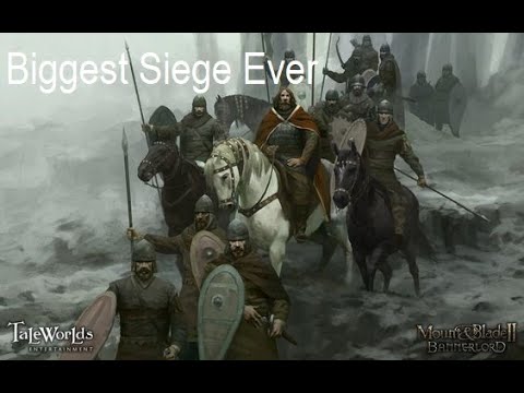 1600 vs 1600 solider army Siege (S.Empire - Aserai War) | Mount and Blade Bannerlord