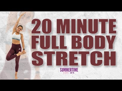 20 Minute Head to Toe Full Body Stretch! | Sydney Cummings