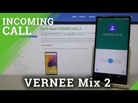 VERNEE Mix 2 Incoming Call & Default Ringtone