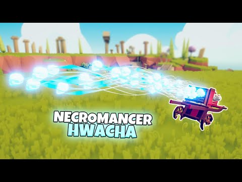 NECROMANCER HWACHA vs EVERY FACTION | TABS Unit Creator Gameplay