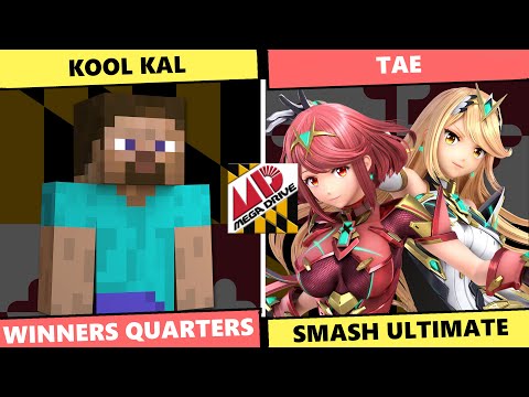 Mega Drive 206: Winners Quarters - Kool Kal (Steve) vs Tae (Pyra/Mythra) SSBU