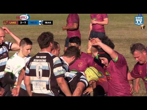 2018 NHRU Round 10 Premier 1 - Lake Macquarie Roos v Nelson Bay Gropers