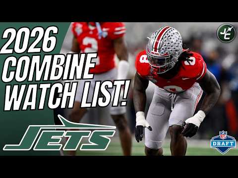 27 Draft Prospects To Watch For The New York Jets At The Combine! | 2026 NFL Draft