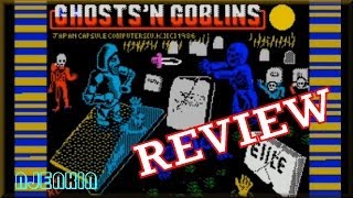 Ghosts 'n Goblins - on the ZX Spectrum 48k ! - with commentary
