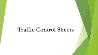 Plans Reading 2025   07 Traffic Control Sheets