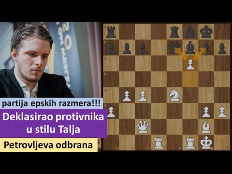 Raport žrtvovao topa i zgromio protivnika u stilu Talja - slovenska odbrana