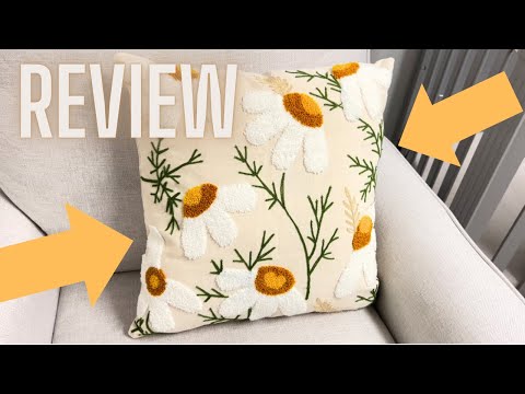 Embroidered Cushion Cover L