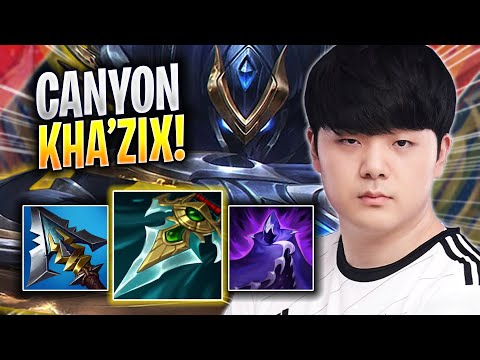 CANYON IS A GOD WITH KHA'ZIX! - DK Canyon Plays Kha'zix JUNGLE vs Vi! | Season 2023
