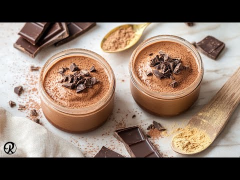Classic and Vegan Chocolate Mousse