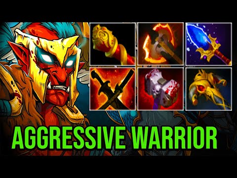 AGGRESSIVE TROLL WARLORD IS BACK INCREDIBLE HARD CARRY PRO GAME PLAY