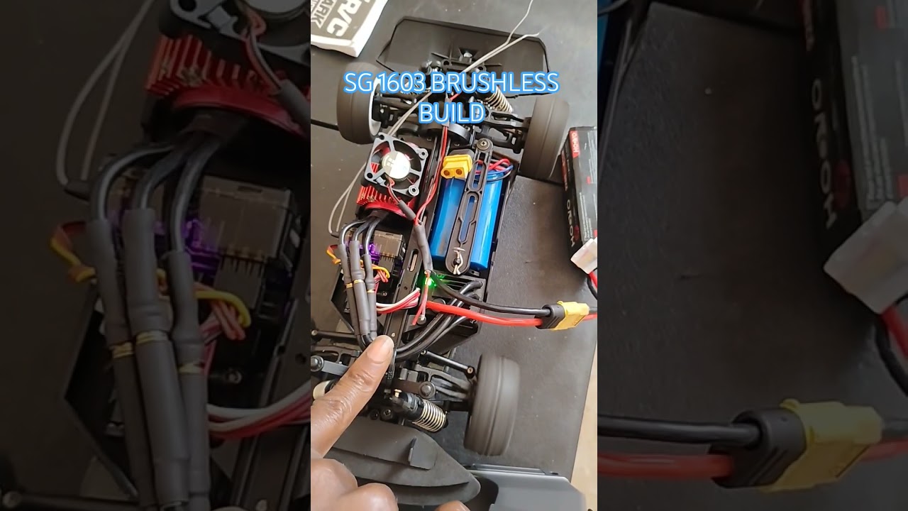 SG 1603 BRUSHLESS CONVERSION 3S SPEED