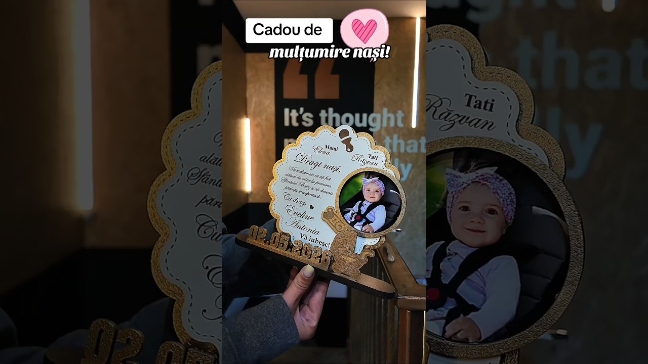 Thumbnail video Cadou personalizat - Trofeu botez