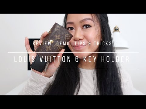 LOUIS VUITTON 6 KEY HOLDER (review, demo, tips & tricks) ||