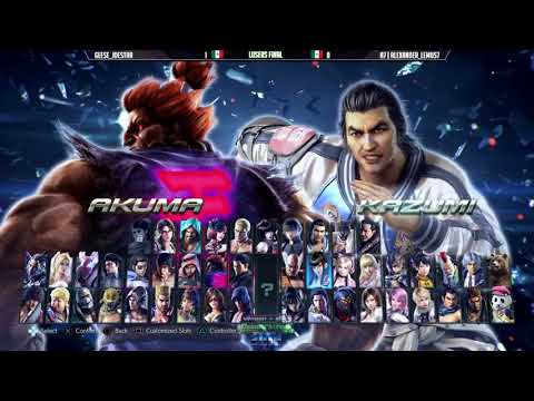 [es-MX / en-US] Thunderstruck 2019 Top8 Tekken7 - Loser Final - A7 Alexander Lemus7 vs Geese Joestar