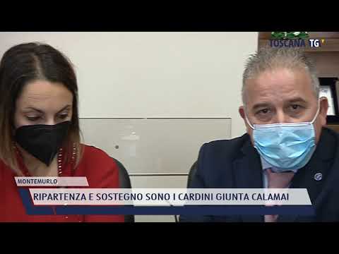 2021-12-23 MONTEMURLO - RIPARTENZA E SOSTEGNO SONO I CARDINI GIUNTA CALAMAI
