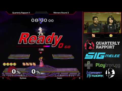 QR4 || Ryobeat (Peach) vs Kaeon (Fox) || W3