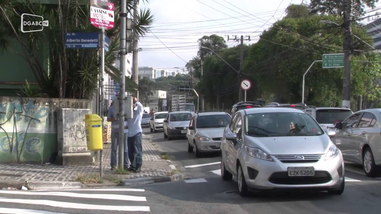 Fique atento às mudanças no trânsito andreense ; veja vídeo 