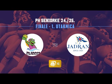 ŽAVK Mladost - Jadran, PH seniorke 24./25., finale (1)