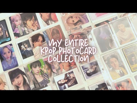 my entire kpop photocard collection ☆ january 2023 (blackpink, exo, dreamcatcher, aepsa, + more)