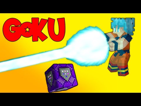 Unleash the Power of GOKU in Minecraft with Command Blocks! 1.19.50