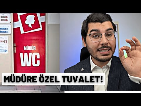 Müdüre Özel Tuvalet!