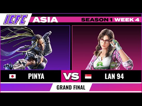 Pinya (Master Raven) vs Lan 94 (Julia) - ICFC ASIA: Season 1 Week 4 - Grand Final