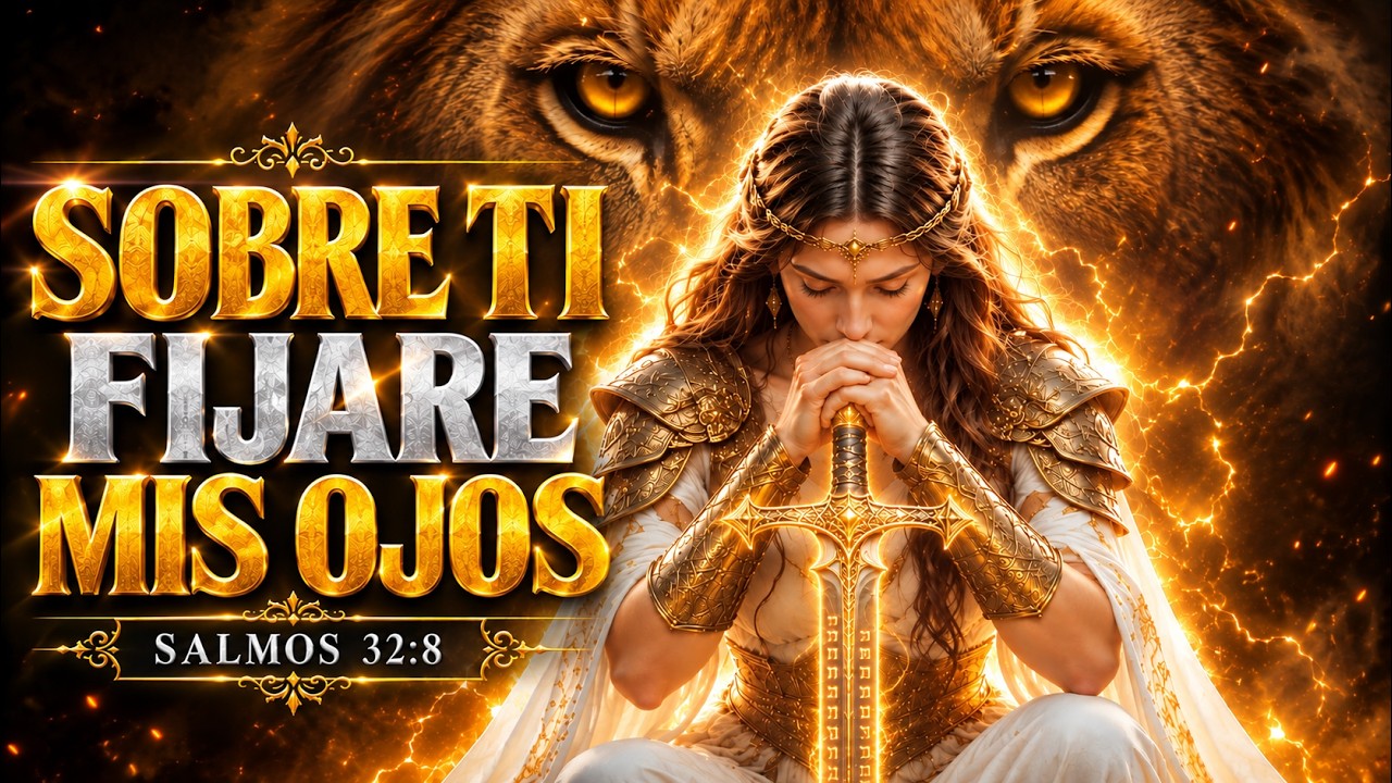SOBRE TI FIJARÉ MIS OJOS 🔥 | YO SOY TU DIOS, YO TE GUIARÉ ⚔️| Canto de Guerra y Protección Divina