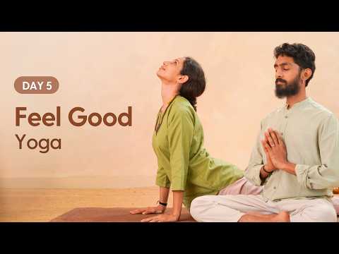 Stretch & Soothe | Day 5 of Satvic Yoga Chakra Camp | Yoga for Mental Balance