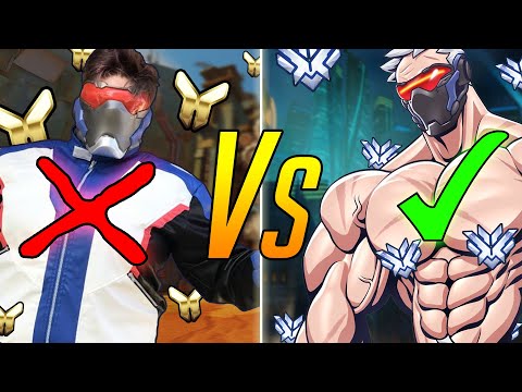 GOLD vs TOP 500 Hitscan Soldier 76 - EVERY DPS Player MUST KNOW These Tips - Overwatch Guide
