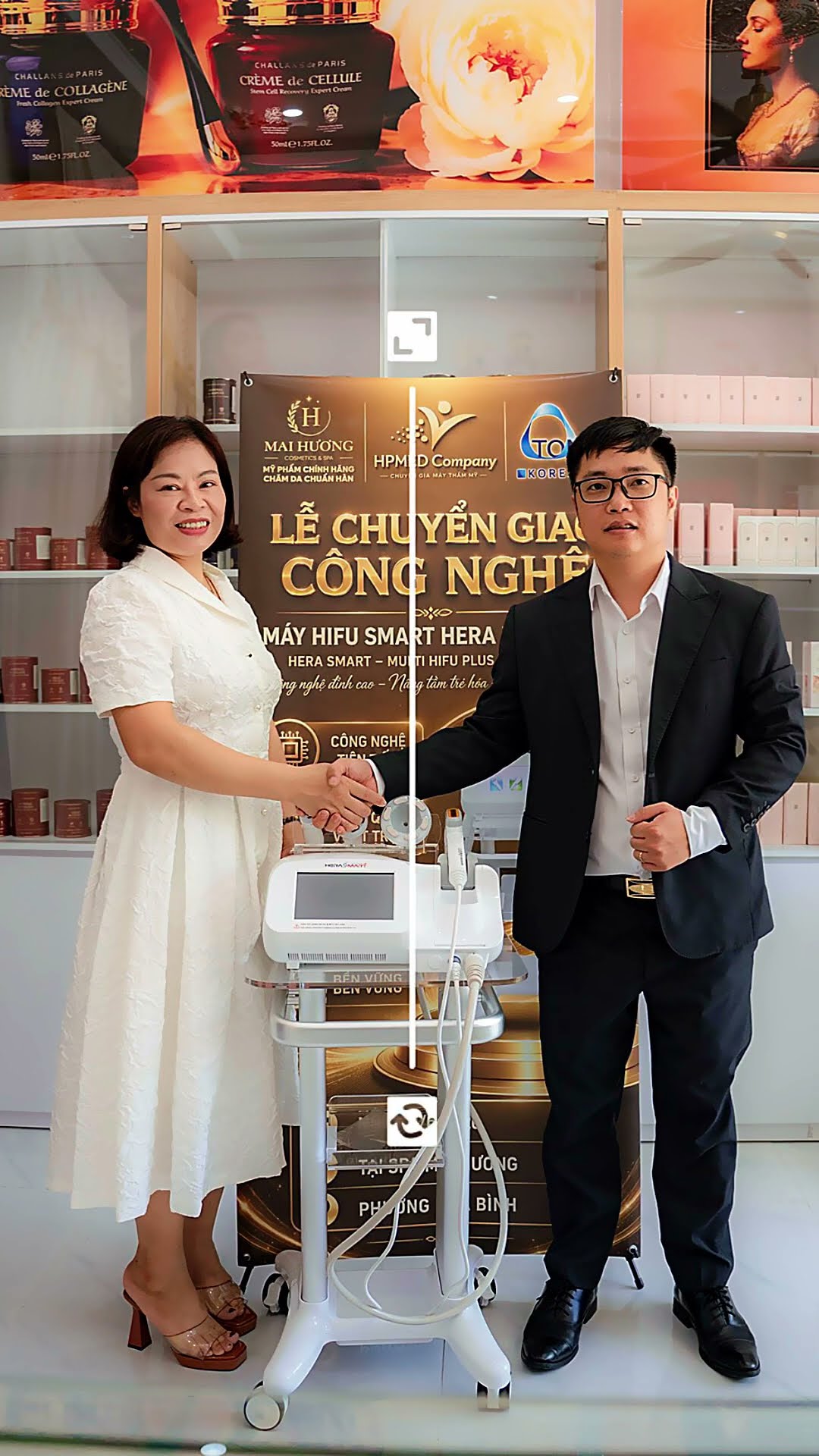Thumbnail YouTube Shorts: Chuyển giao HIFU Hera Smart Up tại TP Hòa Bình