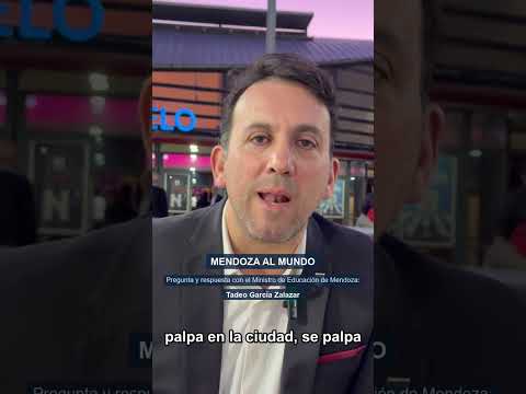 Un ida y Vuelta dinamico con el Ministro de Mendoza, Tadeo Garcia Zalazar, para conocer su