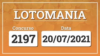 Capa de LOTOMANIA 2197