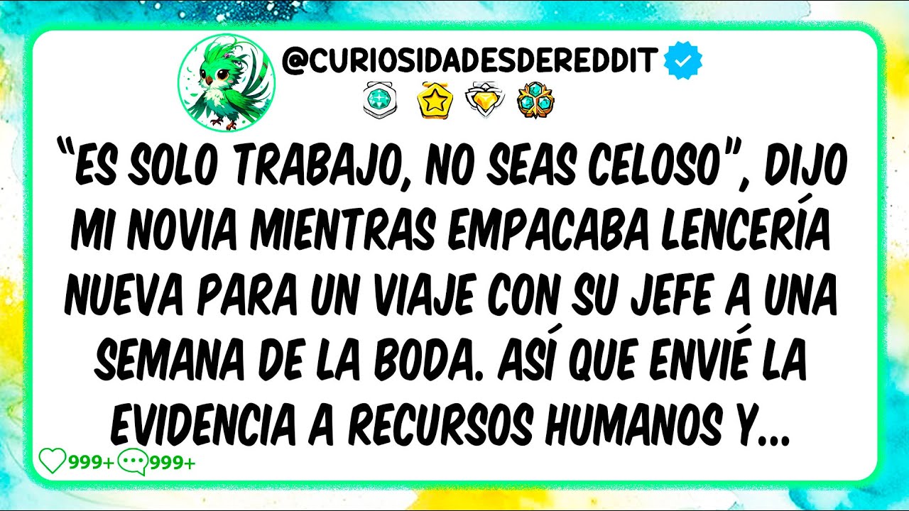 NO seas CELOSO, dijo mi novia empacando lencería nueva para viajar con su jefe antes de la boda 💔