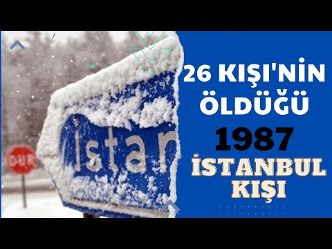 Kurtların Şehre İndiği, Kar Kalınlığının 4 Metreyi Bulduğu | 1987 İstanbul Kışı