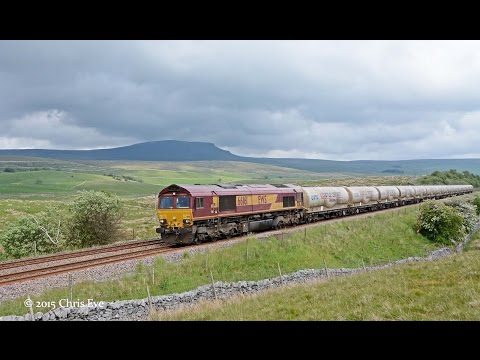 DB Schenker 66161 - 6S89 Clitheroe-Mossend 17/06/2015