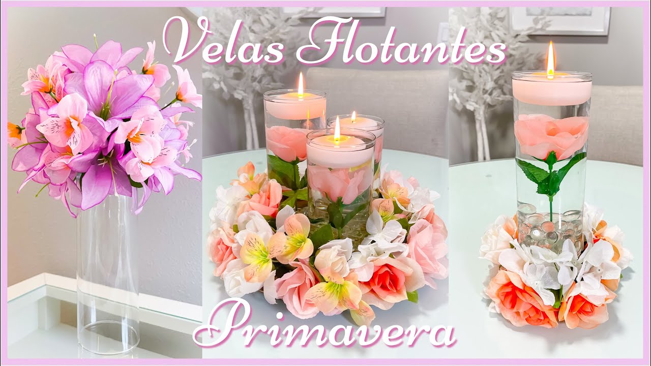 Watch Como hacer VELAS FLOTANTES para Primavera / Centros de Mesa / Decoración 2023 Now Como hacer VELAS FLOTANTES para Primavera / Centros de Mesa / Decoración 2023