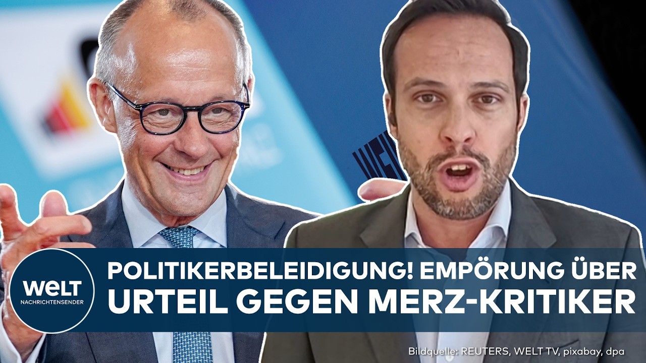 DEUTSCHLAND: 2.000 Euro Strafe für „Lügenfritz“! Empörung über Urteil gegen Merz-Kritiker