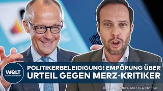 Video: DEUTSCHLAND: 2.000 Euro Strafe für „Lügenfritz“! Empörung über Urteil gegen Merz-Kritiker