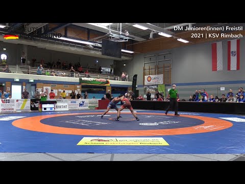 RINGEN DM 21 Junioren - BRONZE 57kg Leon Jeck vs. Deniz Güvener