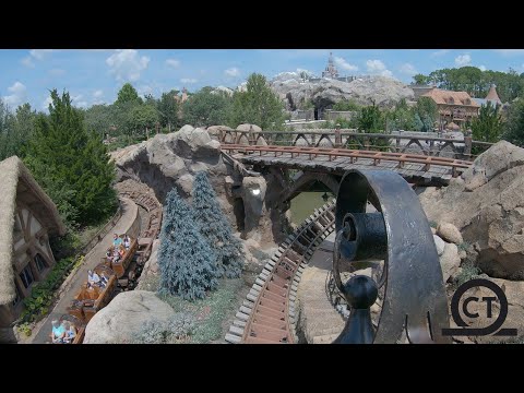Seven Dwarfs Mine Train Frontseat On-Ride POV Disney World Magic Kingdom (4K 60FPS)