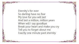 Wanda Jackson - One Minute Past Eternity Lyrics